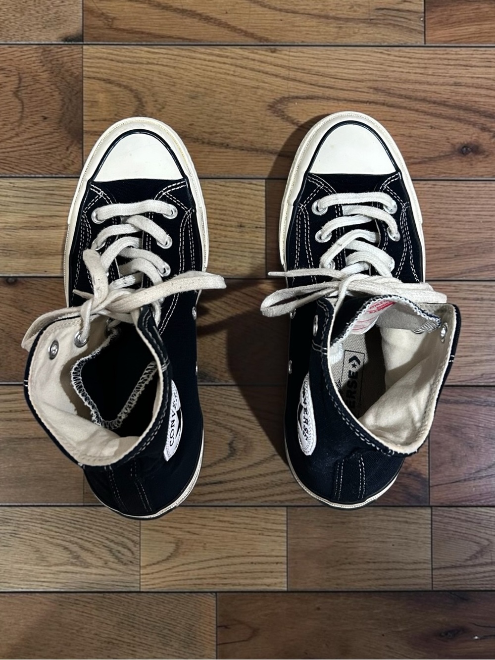 Converse Chuck 70 Black High Top Sneakers Men’s 6 Women’s 8 162050C